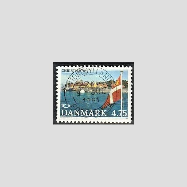 FRIMRKER DANMARK | 1991 - AFA 994 - Turistml - 4,75 Kr. flerfarvet - Pragt Stemplet