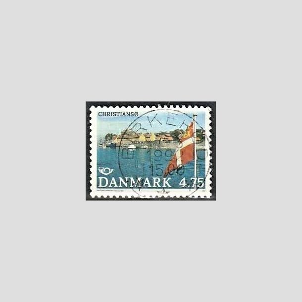 FRIMRKER DANMARK | 1991 - AFA 994 - Turistml - 4,75 Kr. flerfarvet - Pragt Stemplet Birkerd