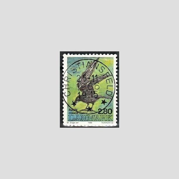 FRIMRKER DANMARK | 1986 - AFA 864 - Danske fugle - 2,80 Kr. flerfarvet - Pragt Stemplet Christiansfeld