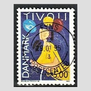 FRIM�RKER DANMARK | 1993 - AFA 1044 - Turisme - 5,00 Kr. flerfarvet - Pragt Stemplet