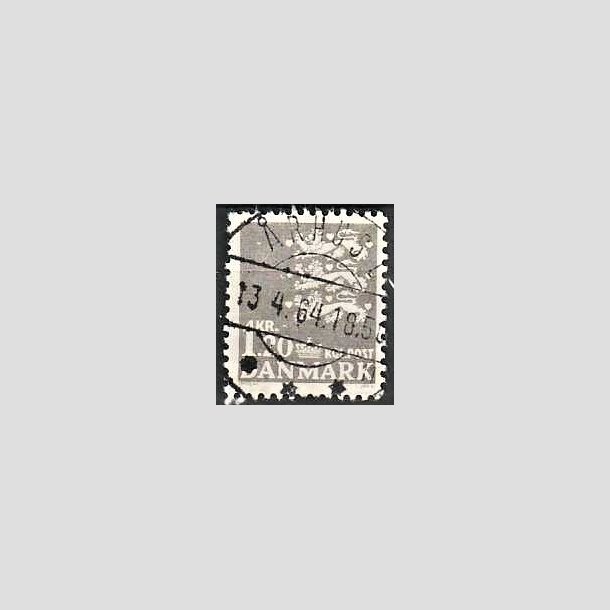 FRIMRKER DANMARK | 1962 - AFA 403 - Rigsvben 1,20 Kr. gr - Lux Stemplet rhus C