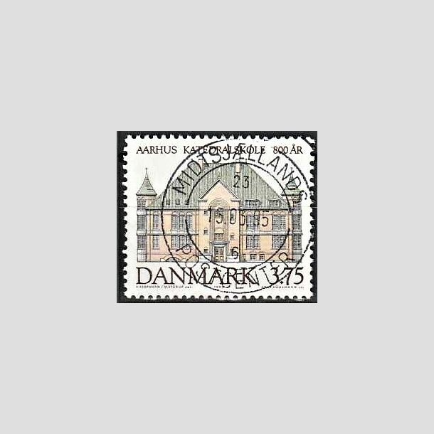 FRIMRKER DANMARK | 1995 - AFA 1084 - Aahus Katedralskole 800 r - 3,75 Kr. flerfarvet - Pragt Stemplet