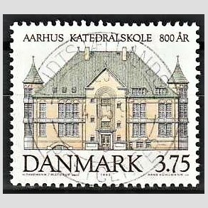 FRIM�RKER DANMARK | 1995 - AFA 1084 - Aahus Katedralskole 800 �r - 3,75 Kr. flerfarvet - Pragt Stemplet