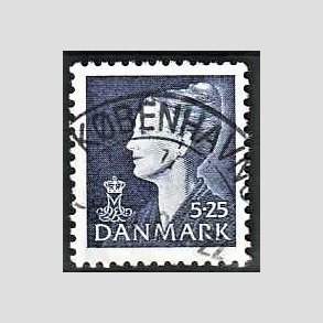 FRIMRKER DANMARK | 1997 - AFA 1155 - Dronning Margrethe - 5,25 Kr. bl - Lux Stemplet