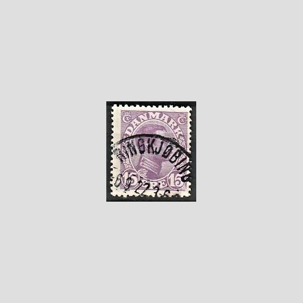 FRIMRKER DANMARK | 1913 - AFA 70 - Chr. X 15 re violet - Lux Stemplet 