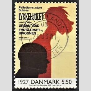 FRIMRKER DANMARK | 2000 - AFA 1252 - 1900-tallet - 5,50 Kr. flerfarvet - Pragt Stemplet