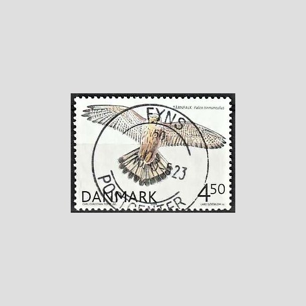 FRIMRKER DANMARK | 2004 - AFA 1409 - Rovfugle i Danmark - 4,50 Kr. Trnfalk - Pragt Stemplet 