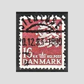FRIMRKER DANMARK | 1983 - AFA 777 - Rigsvben 16 Kr. matrd - Lux Stemplet Stenlse
