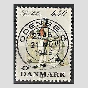 FRIM�RKER DANMARK | 1989 - AFA 937 - Folkedragter - 4,40 Kr. flerfarvet - Pragt Stemplet Odense C