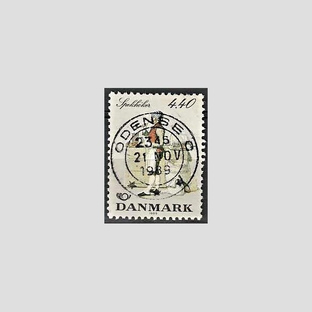 FRIMRKER DANMARK | 1989 - AFA 937 - Folkedragter - 4,40 Kr. flerfarvet - Pragt Stemplet Odense C