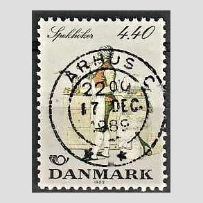 FRIM�RKER DANMARK | 1989 - AFA 937 - Folkedragter - 4,40 Kr. flerfarvet - Pragt Stemplet �rhus C