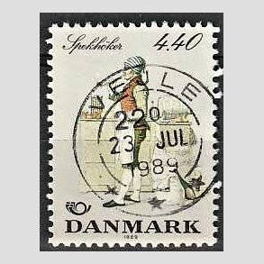 FRIM�RKER DANMARK | 1989 - AFA 937 - Folkedragter - 4,40 Kr. flerfarvet - Pragt Stemplet Vejle