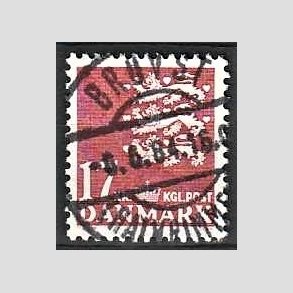 FRIMRKER DANMARK | 1984 - AFA 795 - Rigsvben 17 Kr. matrd - Pragt Stemplet Brovst