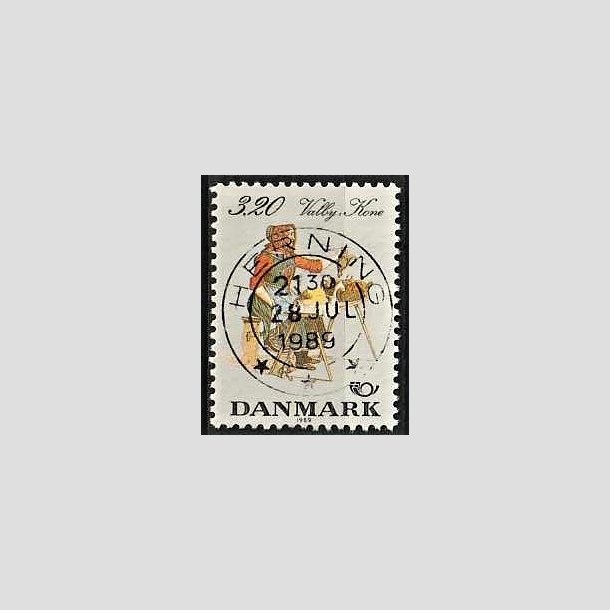 FRIMRKER DANMARK | 1989 - AFA 936 - Folkedragter - 3,20 Kr. flerfarvet - Pragt Stemplet Herning
