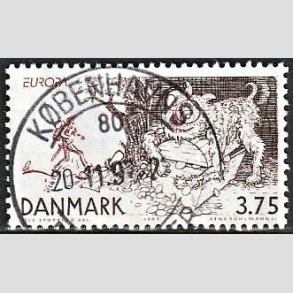 FRIM�RKER DANMARK | 1997 - AFA 1156 - Eventyr og legender - 3,75 Kr. Fyrt�jet - Pragt Stemplet