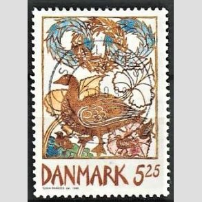FRIM�RKER DANMARK | 1999 - AFA 1205 - For�rsbebudere - 5,25 Kr. G�s - Lux Stemplet