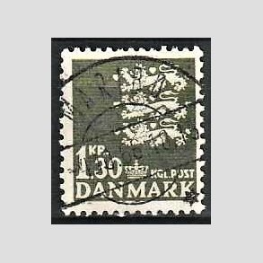 FRIMRKER DANMARK | 1965 - AFA 437 - Rigsvben - 1,30 Kr. grnsort - Lux Stemplet Maribo
