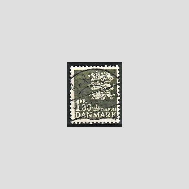 FRIMRKER DANMARK | 1965 - AFA 437 - Rigsvben - 1,30 Kr. grnsort - Lux Stemplet Maribo