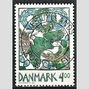 FRIM�RKER DANMARK | 1999 - AFA 1204 - For�rsbebudere - 4,00 Kr. Vibe - Lux Stemplet
