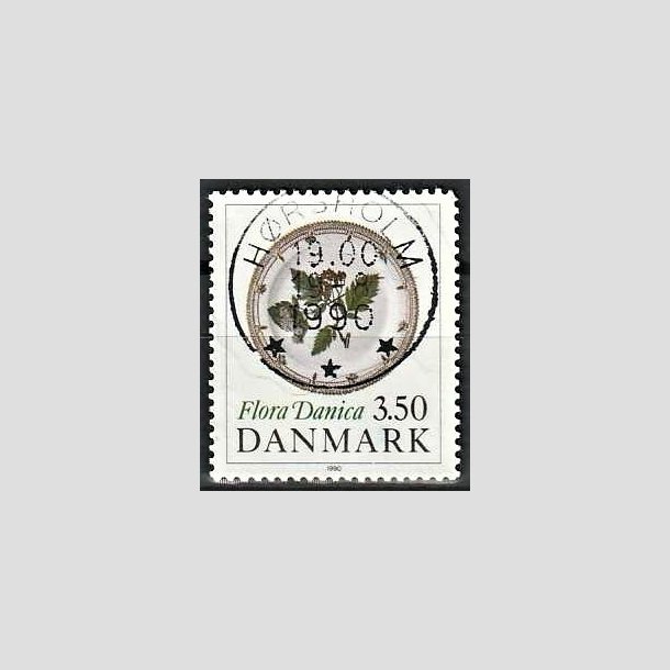 FRIMRKER DANMARK | 1990 - AFA 969 - Flora Danica 200 r - 3,50 Kr. flerfarvet - Pragt Stemplet 