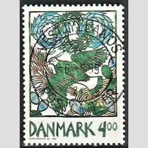 FRIM�RKER DANMARK | 1999 - AFA 1204 - For�rsbebudere - 4,00 Kr. Vibe - Lux Stemplet