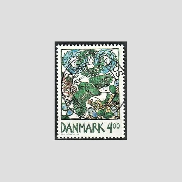 FRIMRKER DANMARK | 1999 - AFA 1204 - Forrsbebudere - 4,00 Kr. Vibe - Lux Stemplet