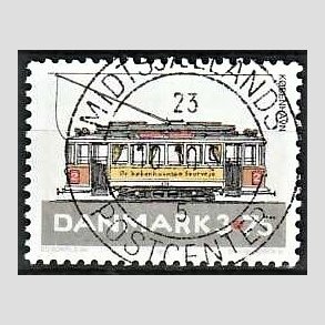 FRIM�RKER DANMARK | 1994 - AFA 1070 - Sporvogne - 3,75 Kr. flerfarvet - Pragt Stemplet 