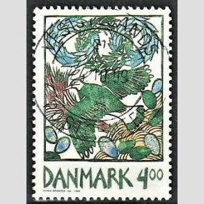 FRIM�RKER DANMARK | 1999 - AFA 1204 - For�rsbebudere - 4,00 Kr. Vibe - Lux Stemplet