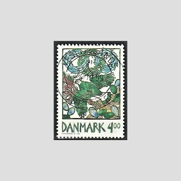 FRIMRKER DANMARK | 1999 - AFA 1204 - Forrsbebudere - 4,00 Kr. Vibe - Lux Stemplet