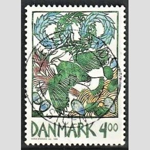 FRIM�RKER DANMARK | 1999 - AFA 1204 - For�rsbebudere - 4,00 Kr. Vibe - Lux Stemplet