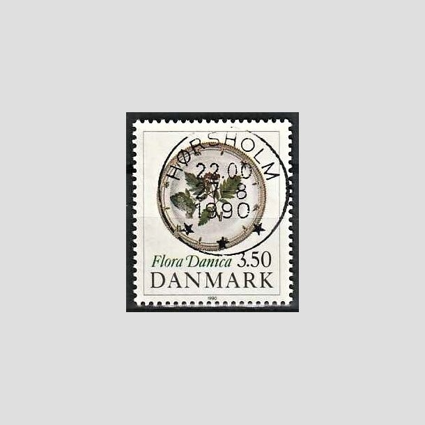 FRIMRKER DANMARK | 1990 - AFA 969 - Flora Danica 200 r - 3,50 Kr. flerfarvet - Pragt Stemplet 