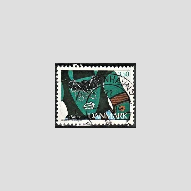 FRIMRKER DANMARK | 1993 - AFA 1053 - Almuesmykker - 3,50 Kr. flerfarvet - Pragt Stemplet