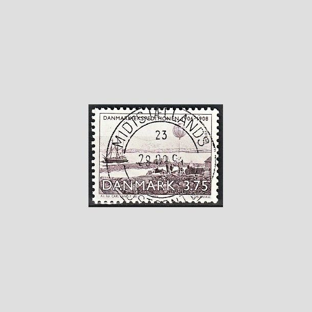 FRIMRKER DANMARK | 1994 - AFA 1067 - Europamrker - 3,75 Kr. violet - Pragt Stemplet