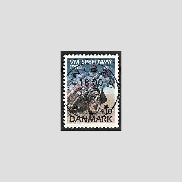 FRIMRKER DANMARK | 1988 - AFA 914 - WM i Speedway - 4,10 Kr. flerfarvet - Pragt Stemplet Nibe