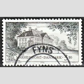 FRIM�RKER DANMARK | 1994 - AFA 1062 - Danske Slotte - 3,50 Kr. flerfarvet - Pragt Stemplet