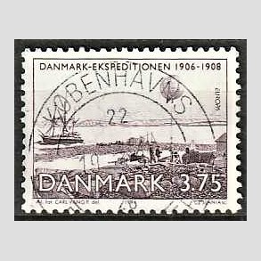FRIM�RKER DANMARK | 1994 - AFA 1067 - Europam�rker - 3,75 Kr. violet - Pragt Stemplet