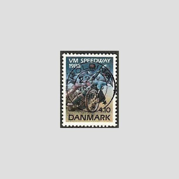 FRIMRKER DANMARK | 1988 - AFA 914 - WM i Speedway - 4,10 Kr. flerfarvet - Pragt Stemplet Kolding