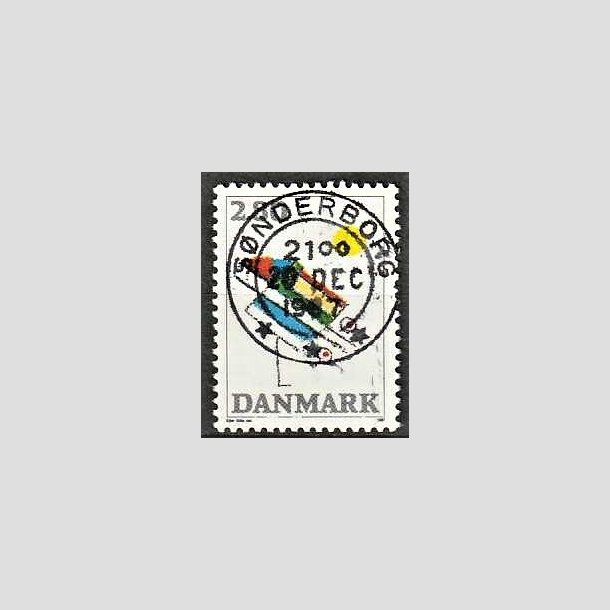 FRIMRKER DANMARK | 1987 - AFA 891 - Kunst - 2,80 Kr. flerfarvet - Pragt Stemplet Snderborg