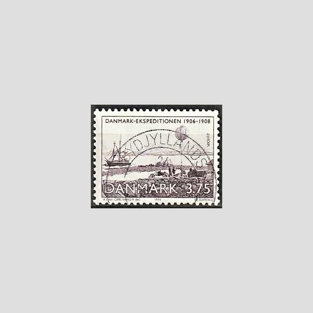 FRIMRKER DANMARK | 1994 - AFA 1067 - Europamrker - 3,75 Kr. violet - Pragt Stemplet