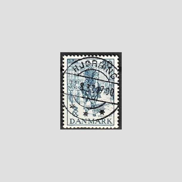 FRIMRKER DANMARK | 1937 - AFA 242 - Chr. X 25 re jubilum 30 re bl - Lux Stemplet Hjrring