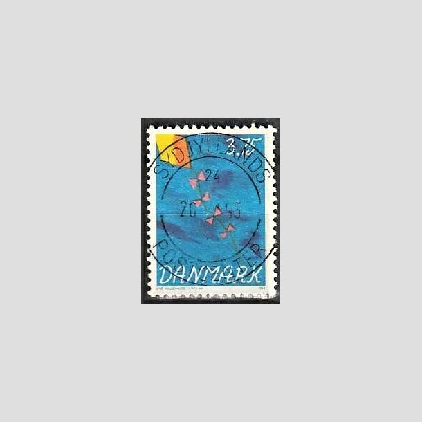 FRIMRKER DANMARK | 1994 - AFA 1074 - Brnefrimrker - 3,75 Kr. flerfarvet - Pragt Stemplet