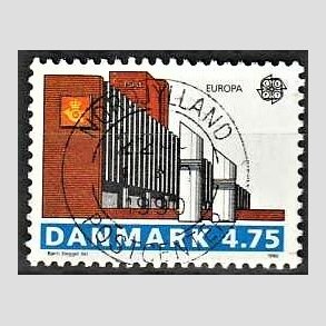 FRIMRKER DANMARK | 1990 - AFA 965 - Europamrker - 4,75 Kr. flerfarvet - Lux Stemplet