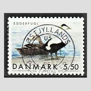FRIM�RKER DANMARK | 1999 - AFA 1224 - Danske tr�kfugle - 5,50 Kr. Edderfugl - Pragt Stemplet