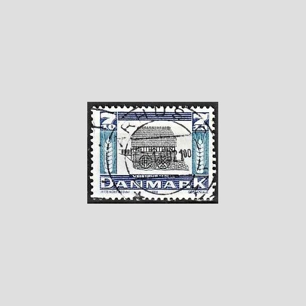 FRIMRKER DANMARK | 1988 - AFA 920 - Gamle mller - 7,10 Kr. mrkbl/bl/sort - Lux Stemplet