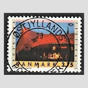 FRIM�RKER DANMARK | 1995 - AFA 1097 - Turistm�l - 3,75 Kr. flerfarvet - Pragt Stemplet