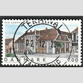 FRIM�RKER DANMARK | 2004 - AFA 1380 - Danske Boliger III. - 7,00 Kr. Kampmanske g�rd - Lux Stemplet