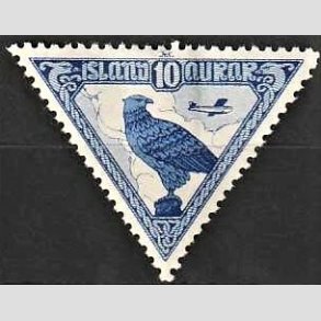 FRIMRKER ISLAND | 1930 - AFA 140 - Alting 1000 rs jubilum - 10 aur luftpost - Ubrugt