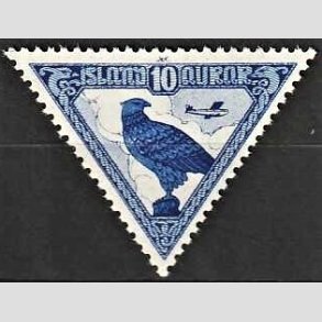 FRIMRKER ISLAND | 1930 - AFA 140 - Alting 1000 rs jubilum - 10 aur luftpost - Ubrugt