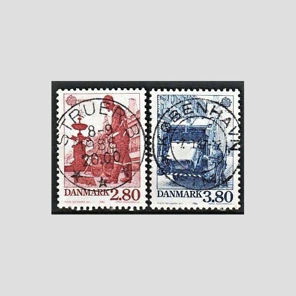 FRIMRKER DANMARK | 1986 - AFA 870,871 - Europamrker Natur- og milj - 2,80 + 3,80 Kr. - Lux Stemplet