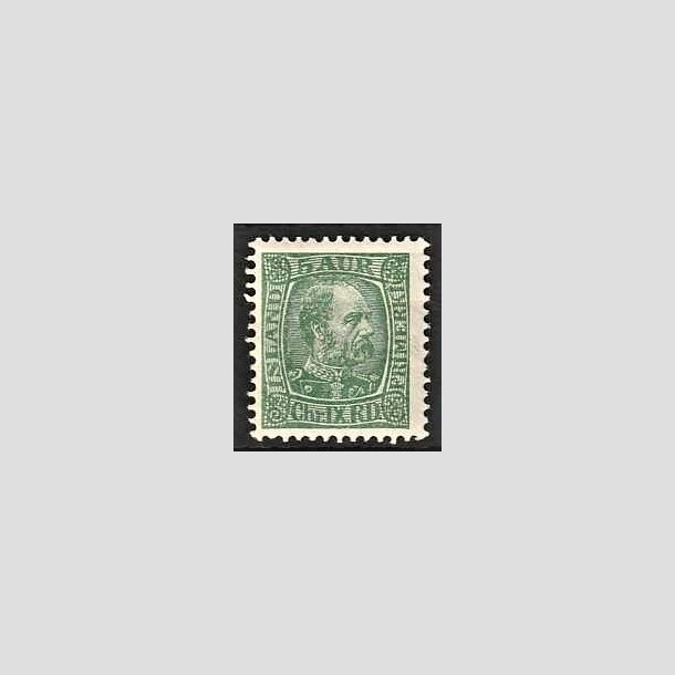 FRIMRKER ISLAND | 1902-04 - AFA 37 - Kong Chr. IX - 5 aur grn - Ubrugt